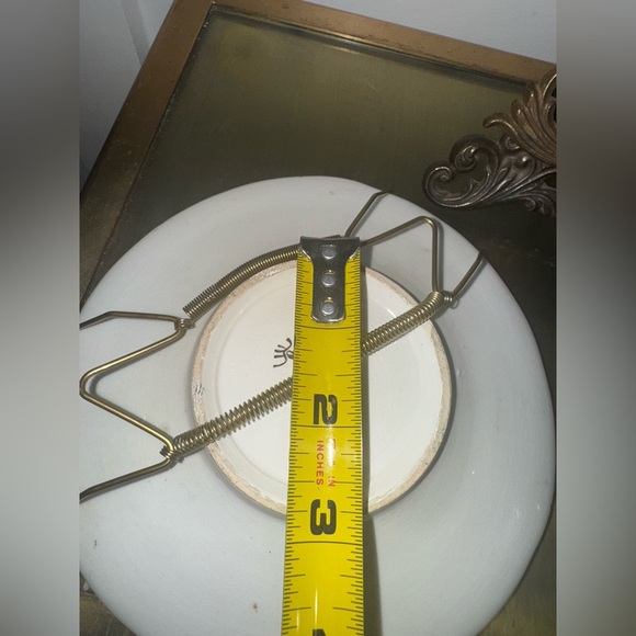 Vintage Italian Art Pottery Capodimonte Ashtray, Italy Mid-Century Cherub - Picture 5 of 6